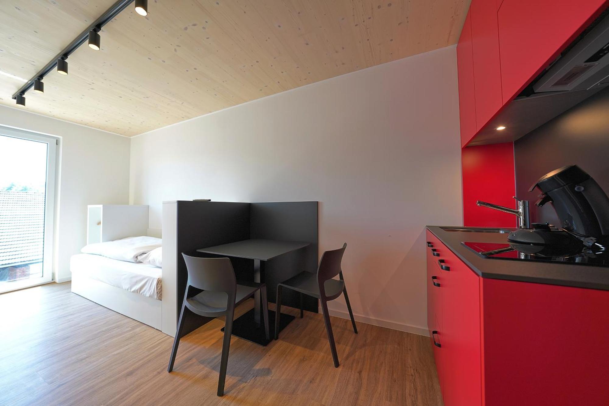 Aparthotel Timber One Boardinghouse Dorfen Exteriér fotografie