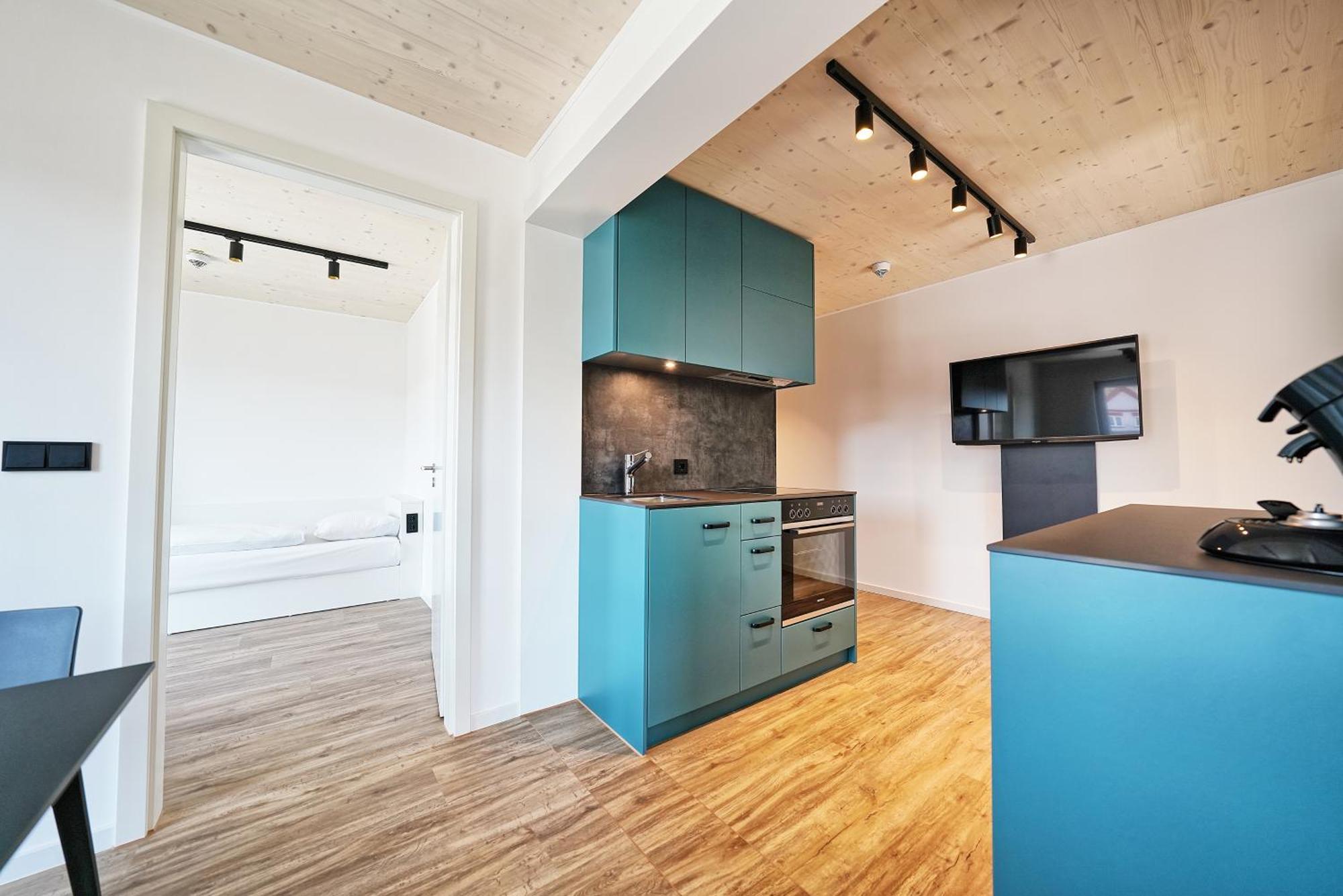 Aparthotel Timber One Boardinghouse Dorfen Exteriér fotografie