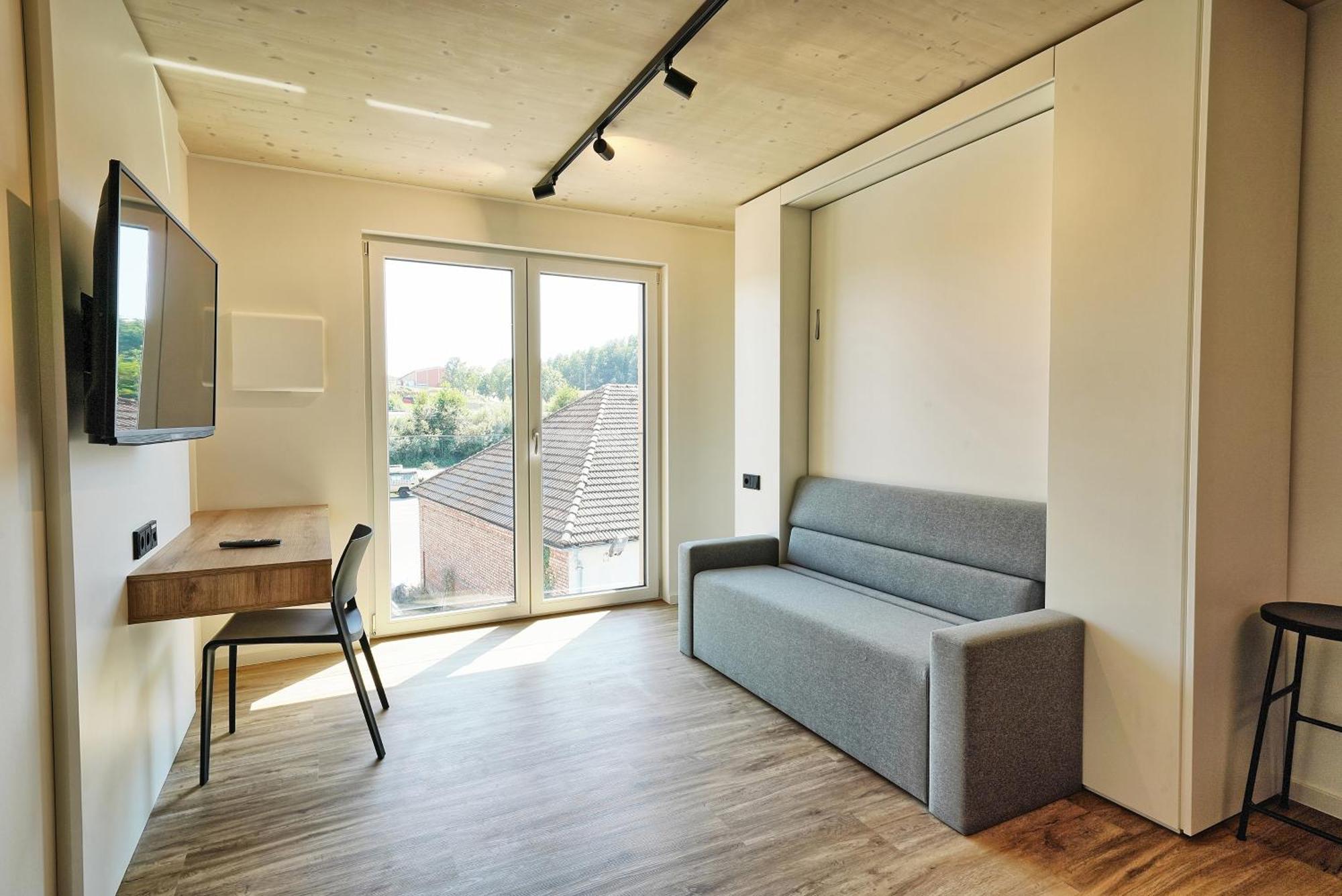 Aparthotel Timber One Boardinghouse Dorfen Exteriér fotografie