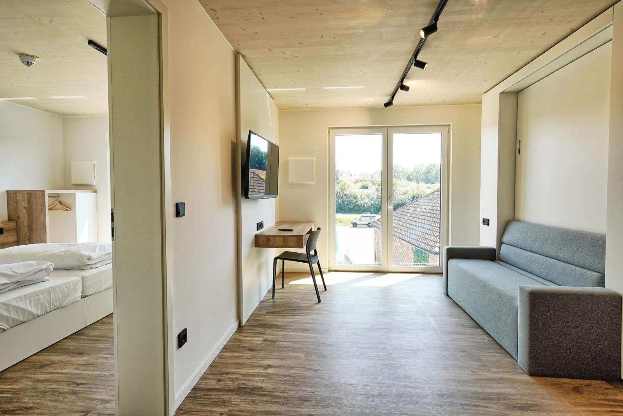 Aparthotel Timber One Boardinghouse Dorfen Exteriér fotografie