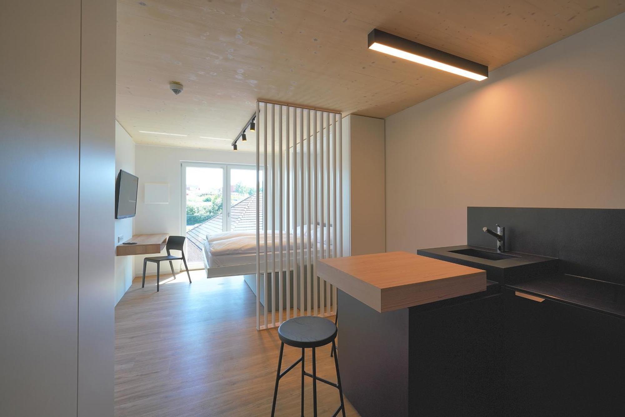 Aparthotel Timber One Boardinghouse Dorfen Exteriér fotografie